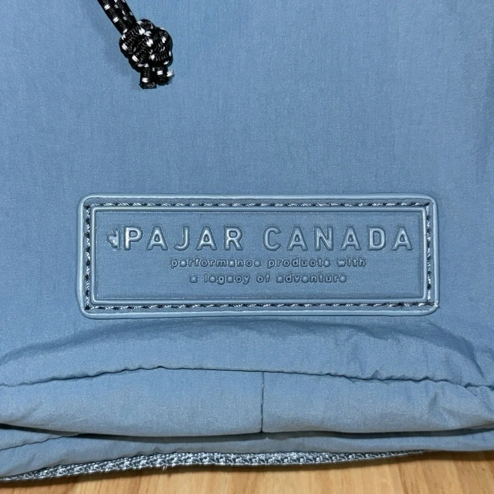 Pajar Canada Blue Nylon Sport Athleisure Crossbody Handbag Purse
